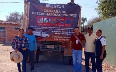 PROGRAMA MUNICIPAL DE DESCACHARRIZACIÓN EN SAN DIEGUITO Y CASAS COLORADAS.