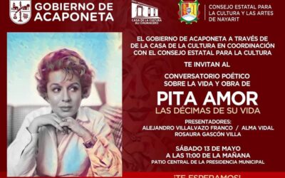 📜 CONVERSATORIO POÉTICO Sobre la vida y obra de PITA AMOR, las décimas de su vida.