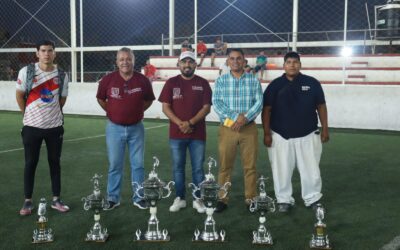 CONCLUYÓ EL TORNEO MUNICIPAL DE FÚTBOL RÁPIDO.