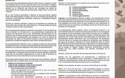 CONVOCATORIA MEJORES RUTAS TURISTICAS DE NAYARIT.