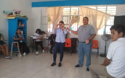 GOBIERNO DE ACAPONETA VISITA TELESECUNDARIA DE EL ZAPOTE PARA IMPARTIR TALLER INFORMATIVO.  • Promoviendo valores, derechos y responsabilidades entre los alumnos.