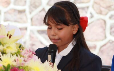 RINDIÓ SU INFORME COMO LEGISLADORA INFANTIL, XIMENA SÁNCHEZ. • Representante la escuela indígena Jich Ñan en el XII Parlamento de las Niñas y los Niños de México.