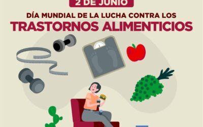 02 Junio: 🍎🥑 Día Mundial de lucha contra Trastornos Alimenticios.