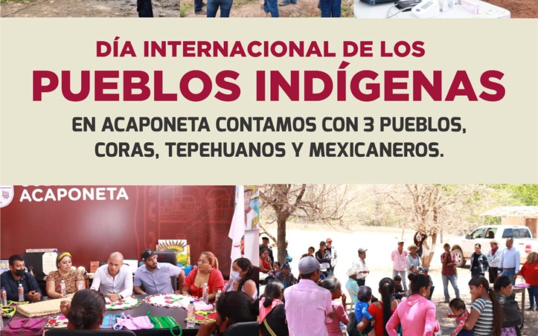 09 de Agosto: Día Internacional de los Pueblos Indígenas.