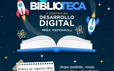Gobierno De Acaponeta a través de la Dirección de Educación, te invita a visitar tu BIBLIOTECA y CENTRO DE DESARROLLO DIGITAL ¡Más cercano!.