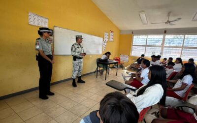 POLICÍA MUNICIPAL CONTRIBUYE A LA FORMACIÓN CIUDADANA DESDE LA ESCUELA: