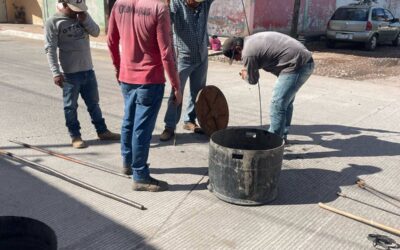 OROMAPAS DA MANTENIMIENTO EN RED DE DRENAJE CALLE YUCATÁN: