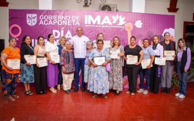 #8marzo || Manuel Ramón Salcedo Osuna, presidente municipal, encabezó el acto de conmemoración del Día Internacional de la Mujer.