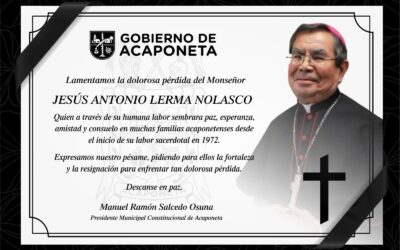 Descanse en paz Monseñor Jesús Antonio Lerma Nolasco.