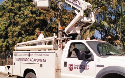 #Alumbrado|| Se fortalecen las acciones para mantener #iluminado el municipio.