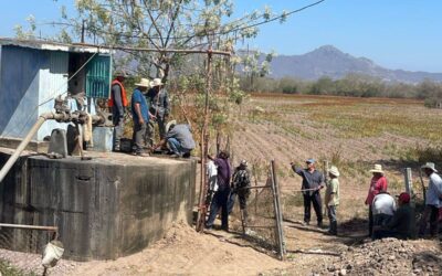 SE REALIZA LIMPIEZA DE GALERÍA FILTRANTE EN EL AGUAJE: