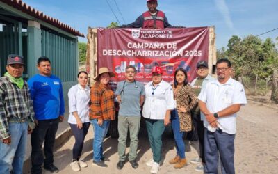 #Descacharrización|| Arrancó ya la jornada de descacharrización 2025 con la meta de eliminar en un 100% los criaderos de mosquitos en zonas habitadas del municipio.