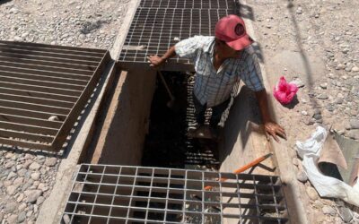 Se trabajó en la comunidad de San José donde se reparó una fuga de drenaje y fuga de agua.
