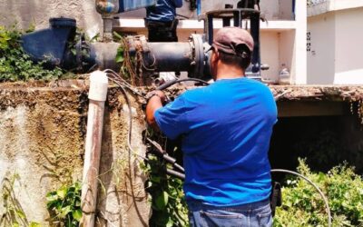 #ServiciosPúblicos|| Se trabajó en el mantenimiento de el pozo profundo «El Callejón» con lo cual se previene ante cualquier falla del sistema eléctrico.  #APasoFirme #SigamosAvanzando