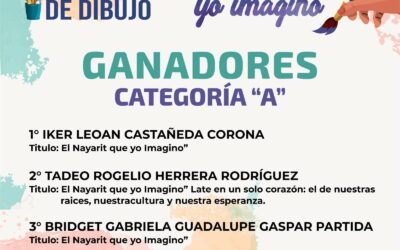 #GanadoresConcurso|| Resultados de las y los ganadores del 1° Concurso Estatal de Dibujo «El Nayarit que yo imagino».