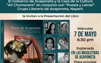 #CulturaAcaponeta ||  Presentación del Libro Voces de Acaponeta.